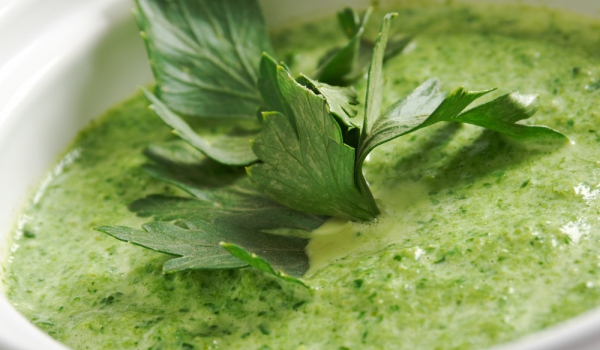 Крем супа от зелени салати