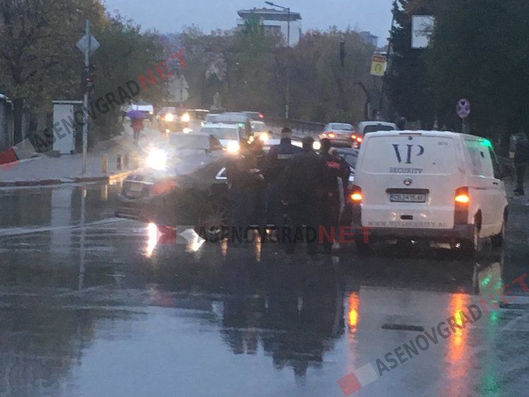 Катастрофа на кръстовището до автогарата