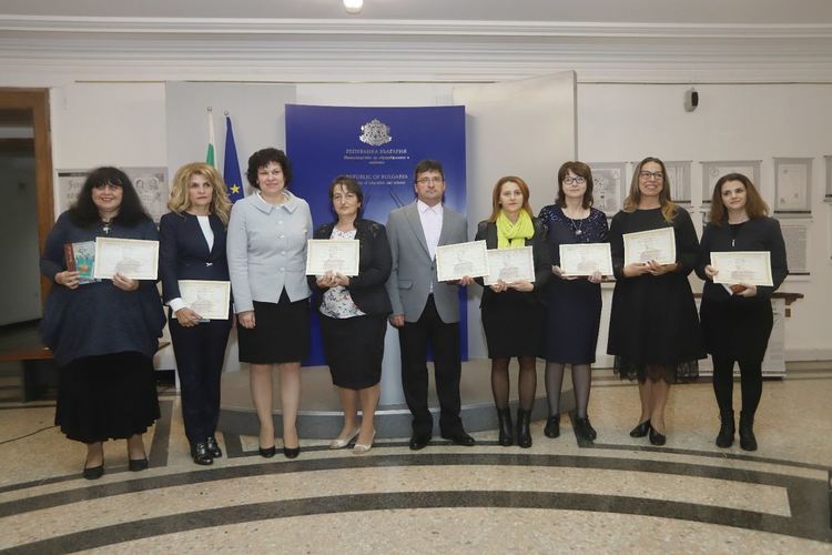 Педагогическа съветничка от Хасковско е носител на наградата на МОН „Константин Величков“
