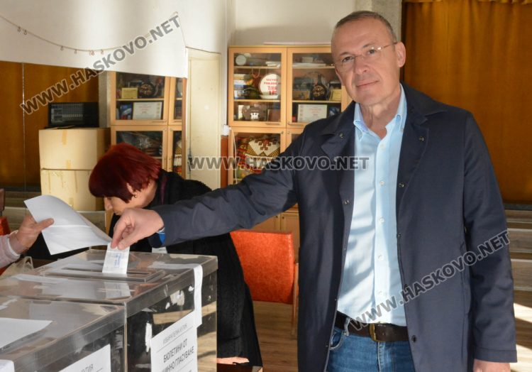 Николай Ставрев: Гласувах за по-доброто бъдеще на Хасково