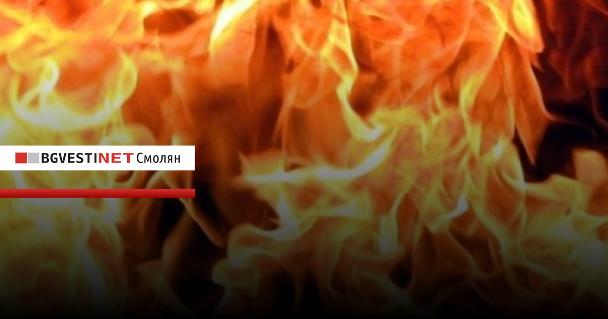 Мълния подпали сухи треви край Солища