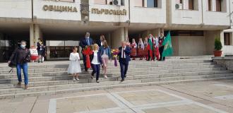 Президентът Радев на посещение в Първомай
