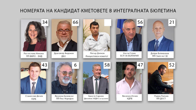 11 са регистрираните кандидати за кмет на Община Хасково, които ще се борят на предстоящите местни избори на 27 октомври